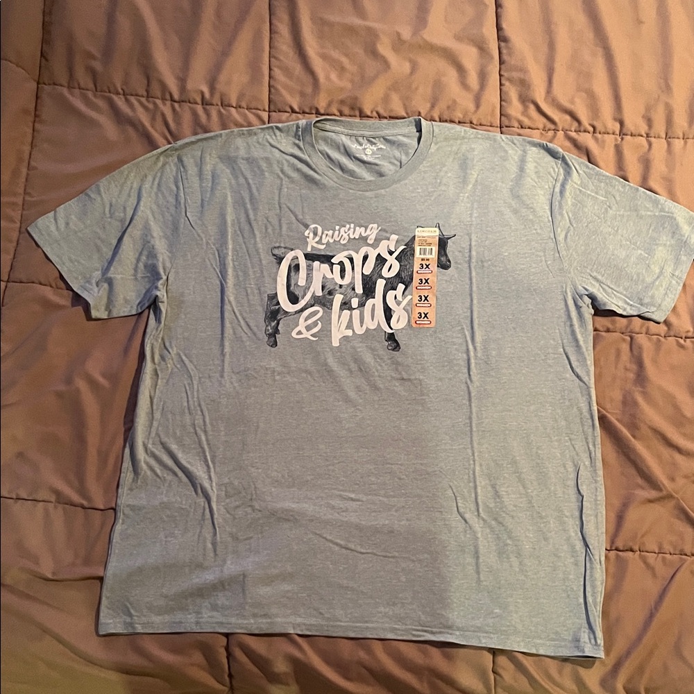 Blue Graphic Short Sleeve Tee